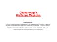 Chattanoogas CityScope MagazineTM PowerPoint PPT Presentation