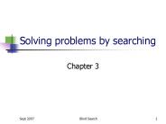 Solving problems by searching