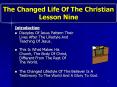 The Changed Life Of The Christian Lesson Nine PowerPoint PPT Presentation