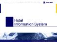 Hotel Information System PowerPoint PPT Presentation