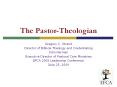 The PastorTheologian PowerPoint PPT Presentation
