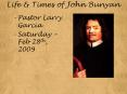 Life of John Bunyan PowerPoint PPT Presentation