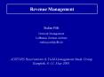 Revenue Management PowerPoint PPT Presentation