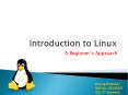 Introduction to Linux PowerPoint PPT Presentation