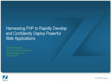Harnessing PHP to Rapidly Develop and Confidently Deploy Powerful Web Applications