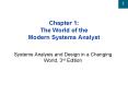 Chapter 1: The World of the Modern Systems Analyst PowerPoint PPT Presentation