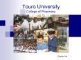Touro University College of Pharmacy PowerPoint PPT Presentation