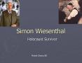 Simon Wiesenthal PowerPoint PPT Presentation
