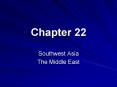 Southwest Asia PowerPoint PPT Presentation
