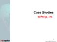Case Studies PowerPoint PPT Presentation