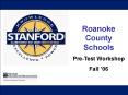 Roanoke County Schools PowerPoint PPT Presentation