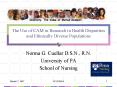 The Use of CAM in Research in Health Disparities and Ethnically Diverse Populations PowerPoint PPT Presentation