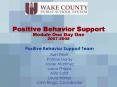 Positive Behavior Support Module One Day One 20072008 PowerPoint PPT Presentation