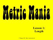 Lesson 1: Length