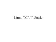 Linux TCPIP Stack