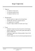 Image Compression PowerPoint PPT Presentation