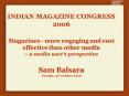INDIAN MAGAZINE CONGRESS 2006 PowerPoint PPT Presentation