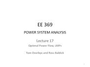 EE 369 POWER SYSTEM ANALYSIS