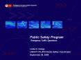 Public Safety Program Emergency Traffic Operations PowerPoint PPT Presentation