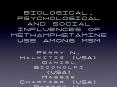 BIOLOGICAL, PSYCHOLOGICAL AND SOCIAL INFLUENCES OF METHAMPHETAMINE USE AMONG MSM PowerPoint PPT Presentation