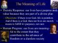 The Meaning of Life PowerPoint PPT Presentation