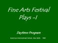 Fine Arts Festival PowerPoint PPT Presentation