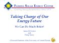 Taking Charge of Our Energy Future PowerPoint PPT Presentation
