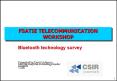 FSATIE TELECOMMUNICATION WORKSHOP PowerPoint PPT Presentation