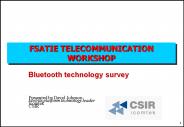 FSATIE TELECOMMUNICATION WORKSHOP