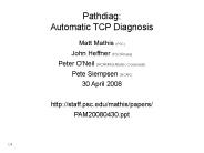 Pathdiag: Automatic TCP Diagnosis