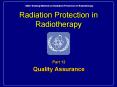 Radiation Protection in Radiotherapy PowerPoint PPT Presentation