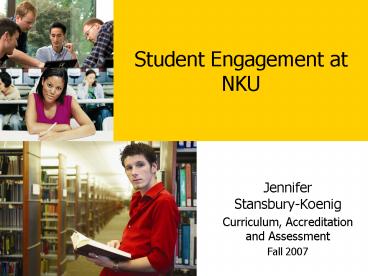 Student Engagement at NKU