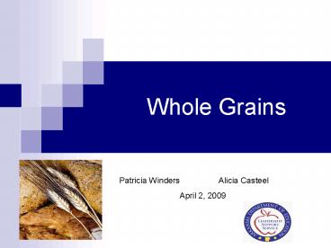 Whole Grains