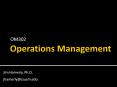Operations Management PowerPoint PPT Presentation