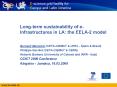 Longterm sustainability of eInfrastructures in LA: the EELA2 model PowerPoint PPT Presentation