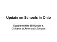 Update on Schools in Ohio PowerPoint PPT Presentation