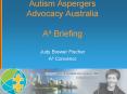 Autism Aspergers Advocacy Australia A4 Briefing PowerPoint PPT Presentation