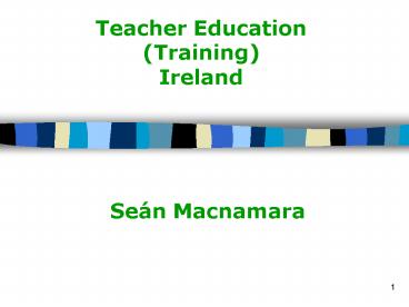 Teacher Education Training Ireland