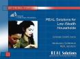REAL Solutions for LowWealth Households PowerPoint PPT Presentation