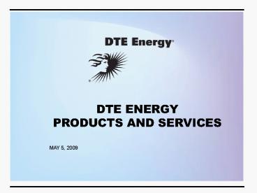 DTE ENERGY