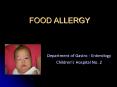 FOOD ALLERGY PowerPoint PPT Presentation