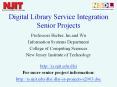 Digital Library Service Integration Senior Projects PowerPoint PPT Presentation