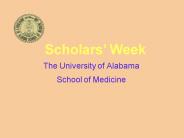 The University of Alabama School of Medicine