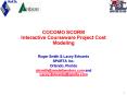 COCOMO SCORM Interactive Courseware Project Cost Modeling PowerPoint PPT Presentation