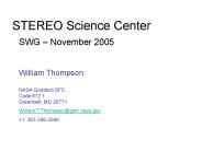 STEREO Science Center