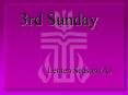 3rd Sunday PowerPoint PPT Presentation
