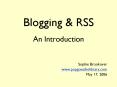 Blogging PowerPoint PPT Presentation