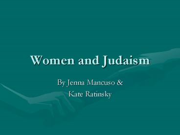 Women and Judaism