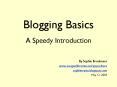Blogging Basics PowerPoint PPT Presentation