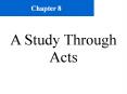 A Study Through Acts PowerPoint PPT Presentation